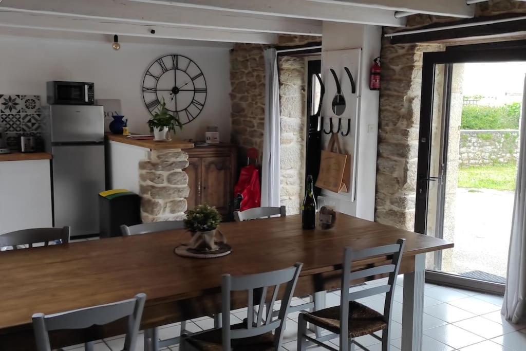Maison De Pecheur Bord De Mer Bois Et Pierre 6-8 Pers Plobannalec Exteriör bild