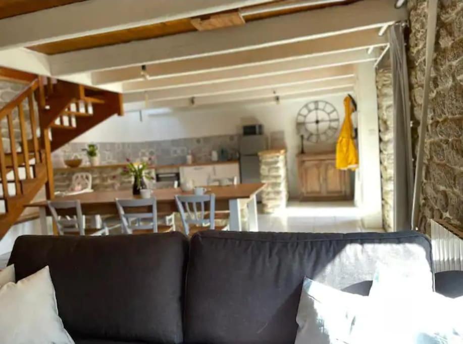 Maison De Pecheur Bord De Mer Bois Et Pierre 6-8 Pers Plobannalec Exteriör bild