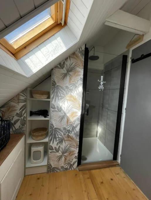 Maison De Pecheur Bord De Mer Bois Et Pierre 6-8 Pers Plobannalec Exteriör bild