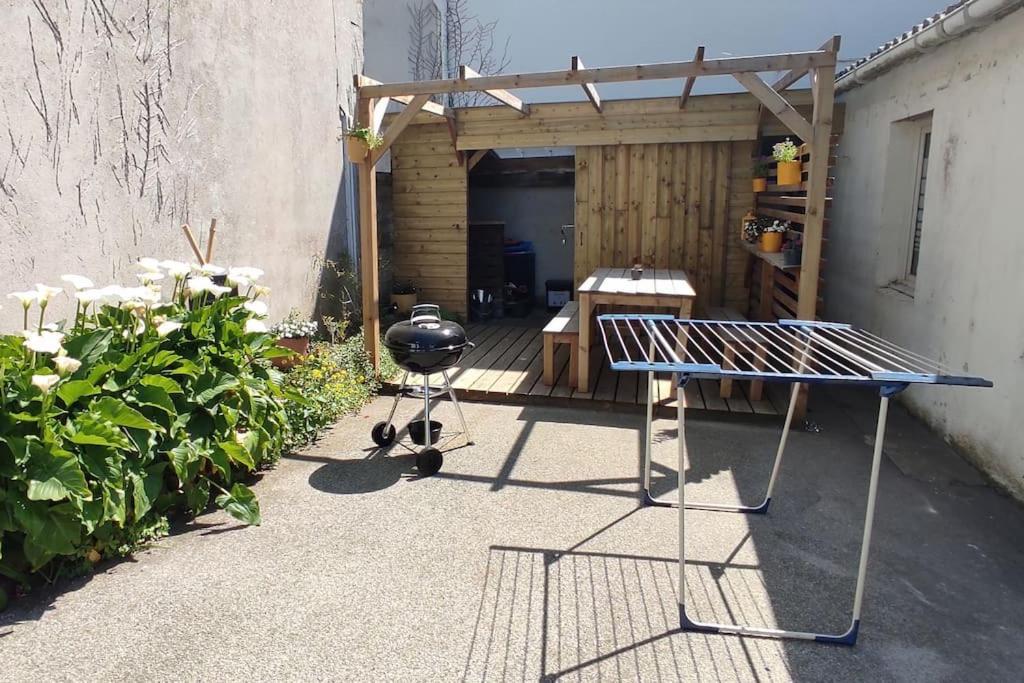 Maison De Pecheur Bord De Mer Bois Et Pierre 6-8 Pers Plobannalec Exteriör bild