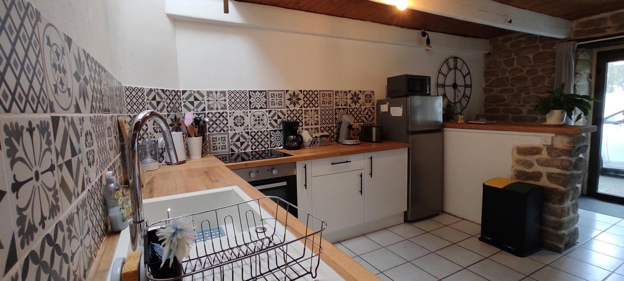 Maison De Pecheur Bord De Mer Bois Et Pierre 6-8 Pers Plobannalec Exteriör bild